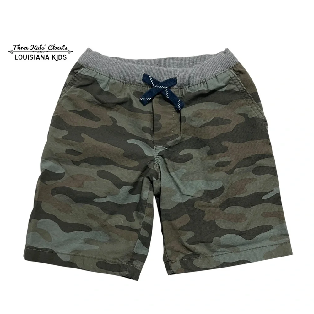 Carter’s 6Y Camouflage Pull-On Drawstring Shorts